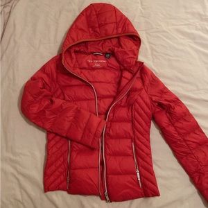 Tommy Hilfiger puffer jacket.